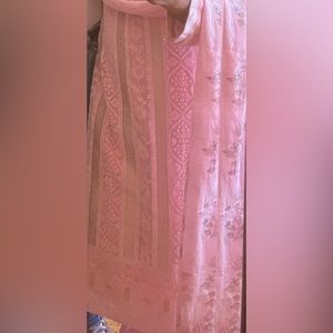 indian georgette fabric Three piece.comes with Shirt, Pants and good dupatta.